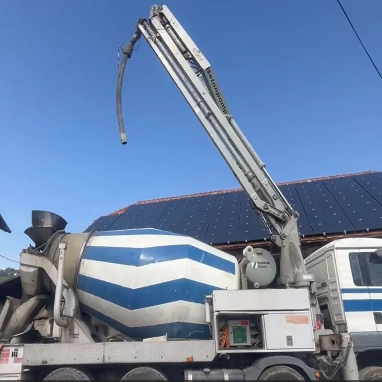 Betonski mešalec - HRUŠKA z betonsko crpalko Schwing MAN TGA 37.360 8 X 4