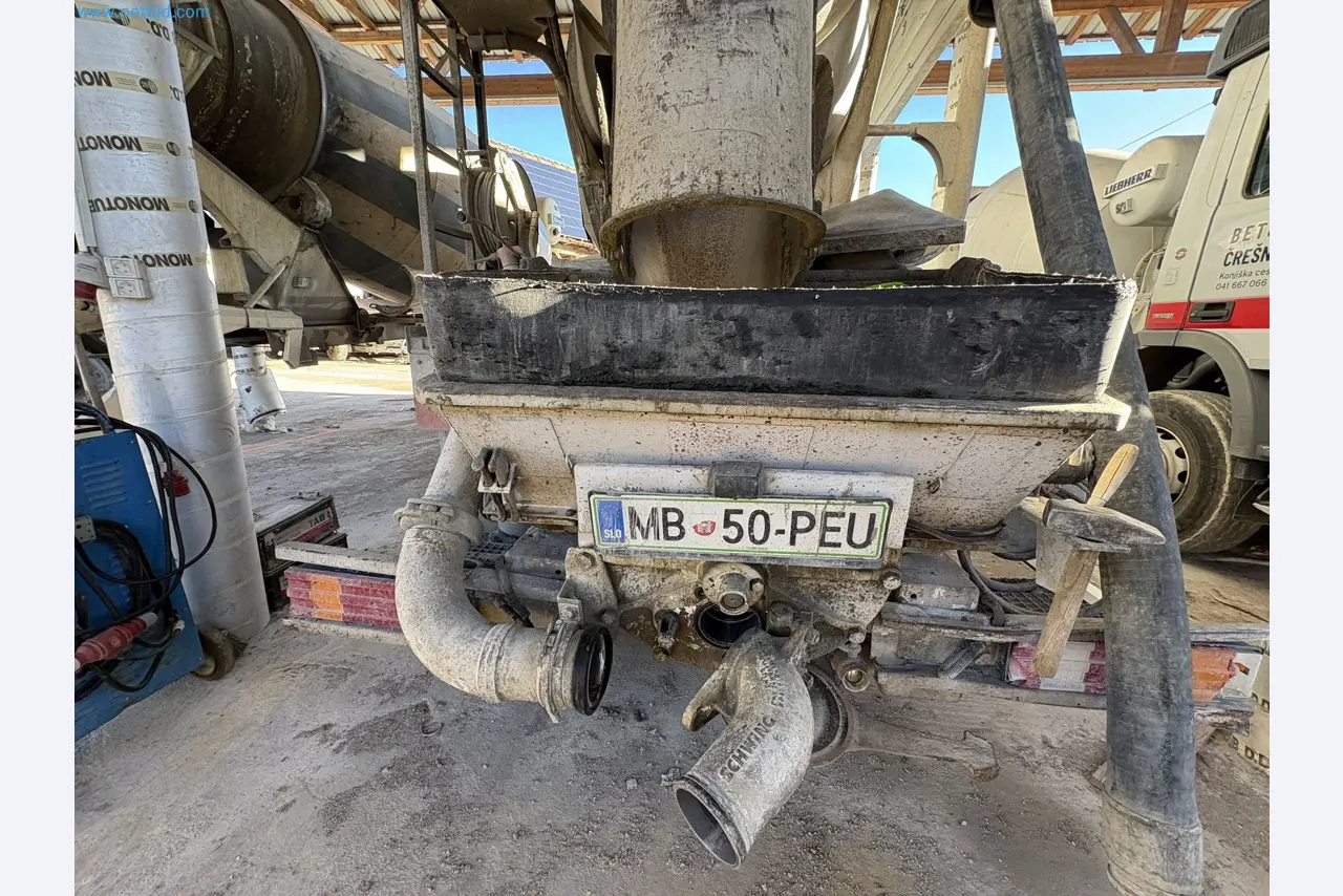 Mešalnik betona s črpalko-59