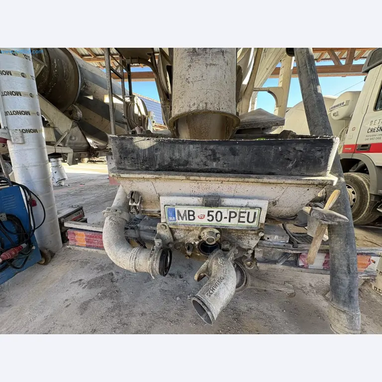 Mešalnik betona s črpalko-59