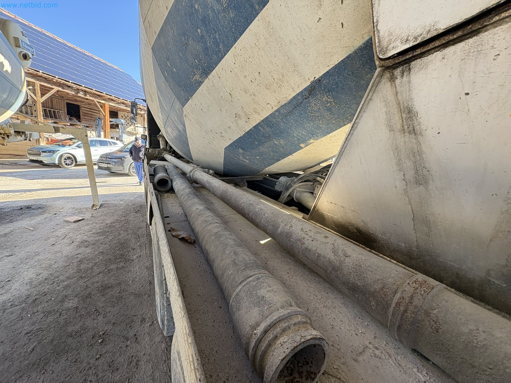 Mešalnik betona s črpalko-63