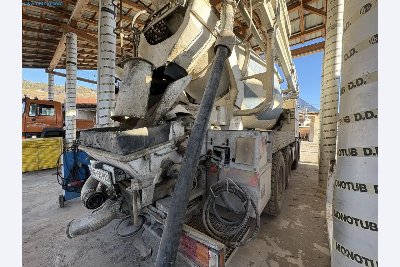 Mešalnik betona s črpalko-7