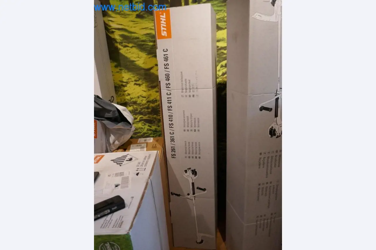 Stihl-Werkzeughandel mit neuen Maschinen, Gartenbau, Forsttechnik-1