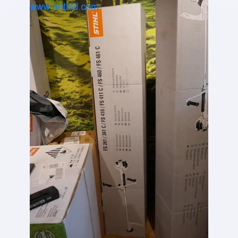 Stihl-Werkzeughandel mit neuen Maschinen, Gartenbau, Forsttechnik-1