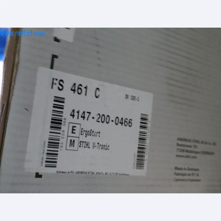 Stihl-Werkzeughandel mit neuen Maschinen, Gartenbau, Forsttechnik-3