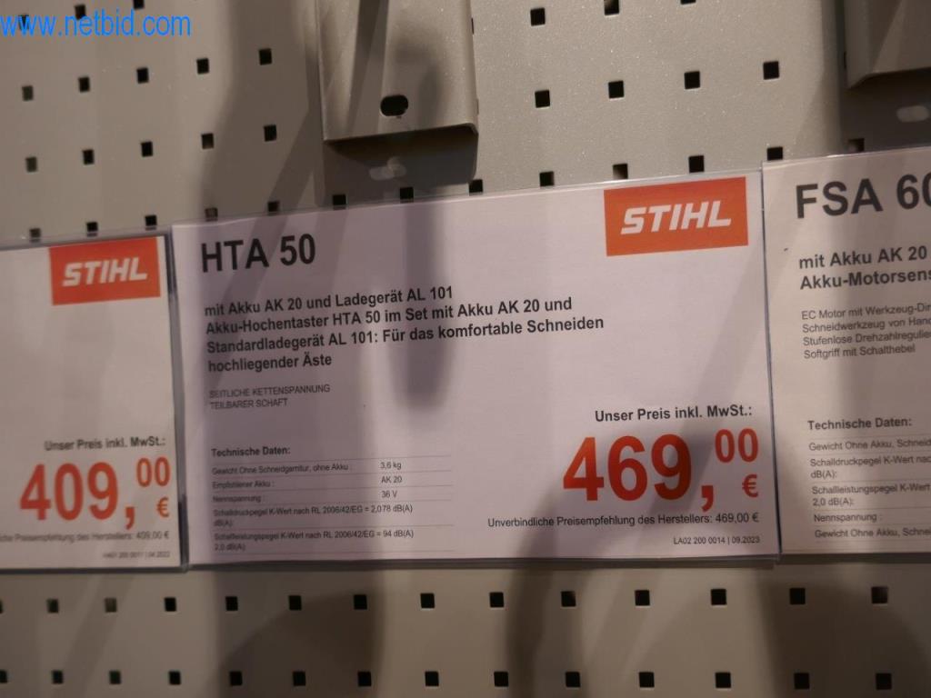 Stihl-Werkzeughandel mit neuen Maschinen, Gartenbau, Forsttechnik-4