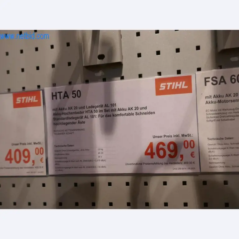 Stihl-Werkzeughandel mit neuen Maschinen, Gartenbau, Forsttechnik-4