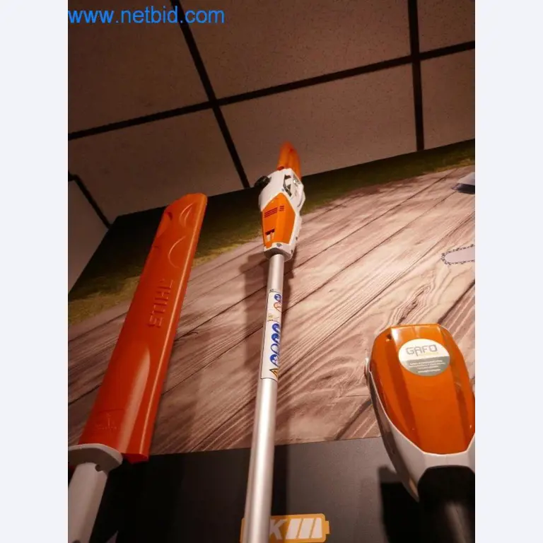 Stihl-Werkzeughandel mit neuen Maschinen, Gartenbau, Forsttechnik-5
