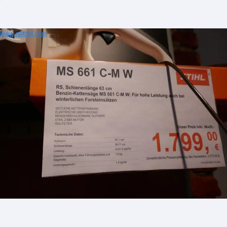 Commerce d'outils Stihl avec des machines neuves, horticulture, technique forestière-3