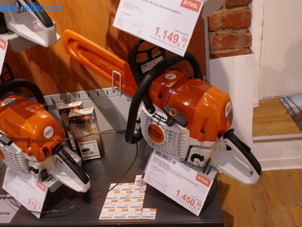 Stihl tool trade with new machines, horticulture, forestry technology-1