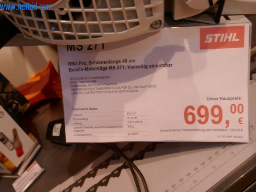 Stihl-Werkzeughandel mit neuen Maschinen, Gartenbau, Forsttechnik-2