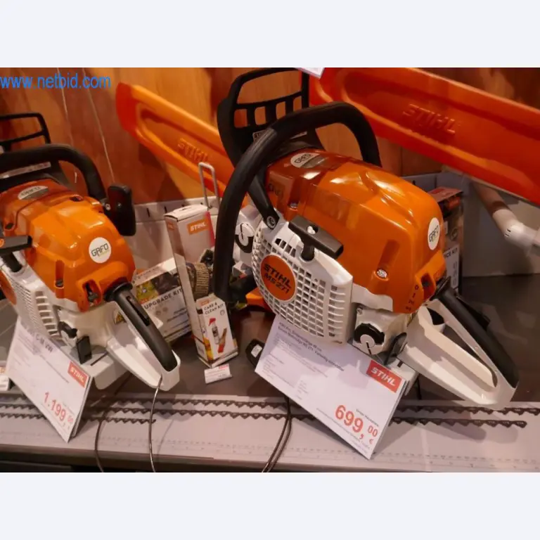 Stihl-Werkzeughandel mit neuen Maschinen, Gartenbau, Forsttechnik-3