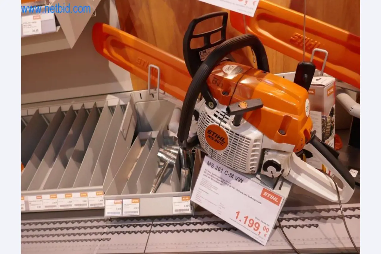 Stihl tool trade with new machines, horticulture, forestry technology-1
