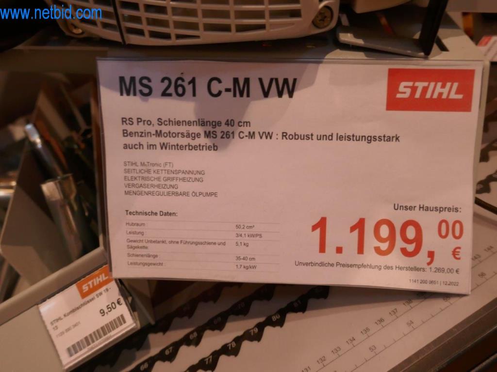 Stihl tool trade with new machines, horticulture, forestry technology-2