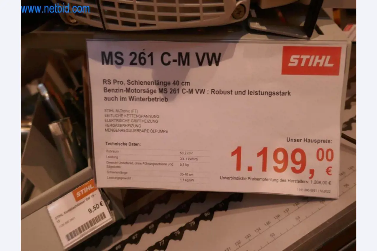 Stihl tool trade with new machines, horticulture, forestry technology-2