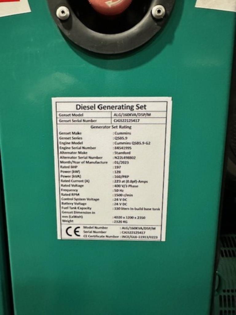 Größtenteils neue, dieselbetriebene Stromgeneratoren sowie ein Spezial Tieflader + 8 x 8 Zugmaschine-7