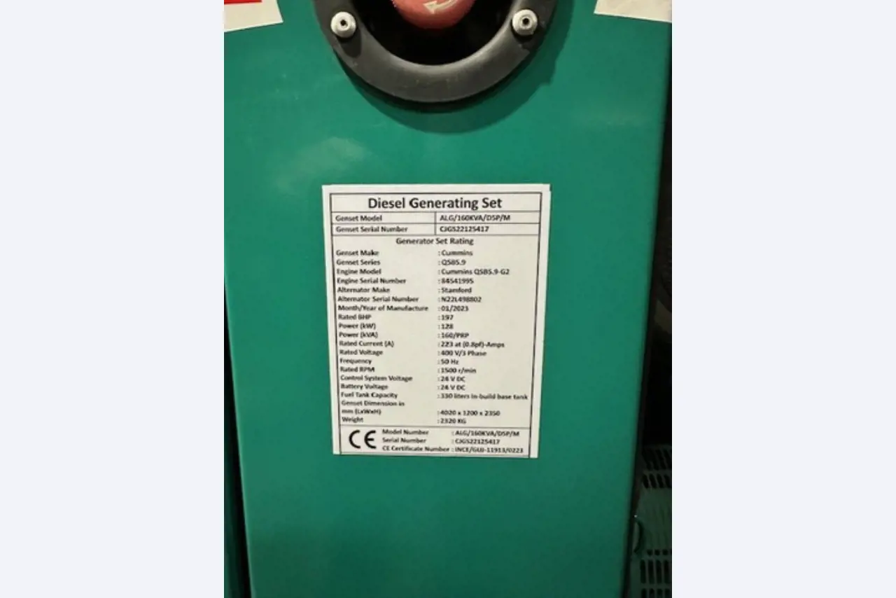 Mostly new, diesel-powered power generators-7