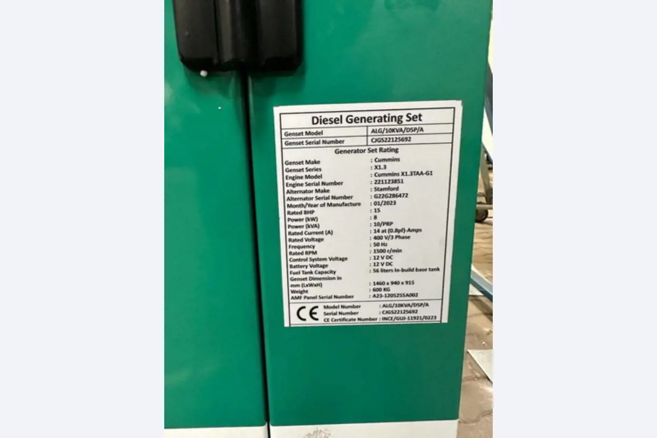 Mostly new, diesel-powered power generators-9