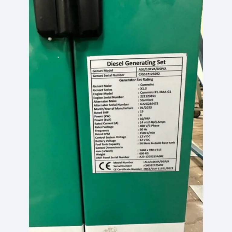 Größtenteils neue, dieselbetriebene Stromgeneratoren sowie ein Spezial Tieflader + 8 x 8 Zugmaschine-9