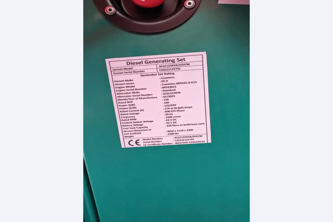 Mostly new, diesel-powered power generators-15
