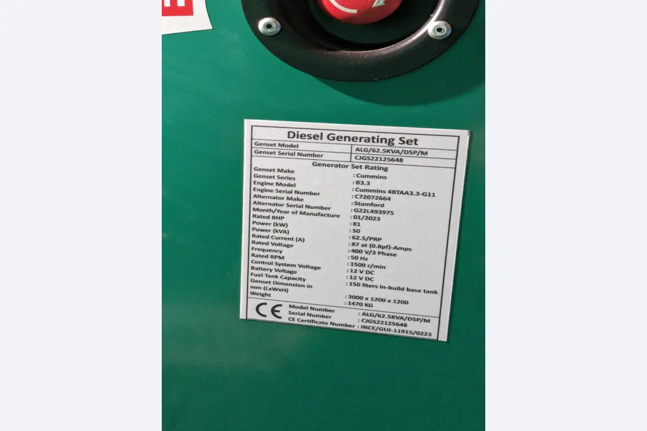 Mostly new, diesel-powered power generators-13