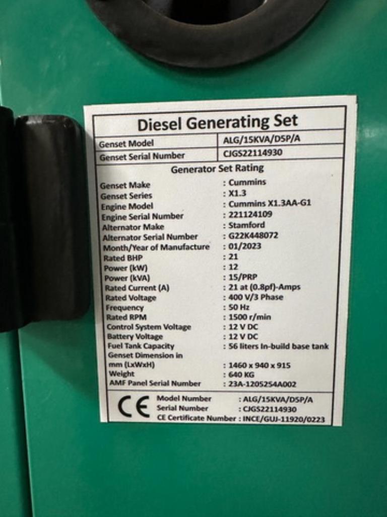 Mostly new, diesel-powered power generators-9