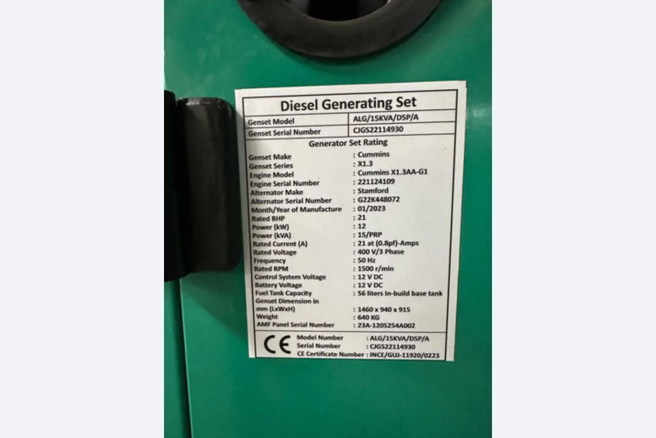 Mostly new, diesel-powered power generators-9