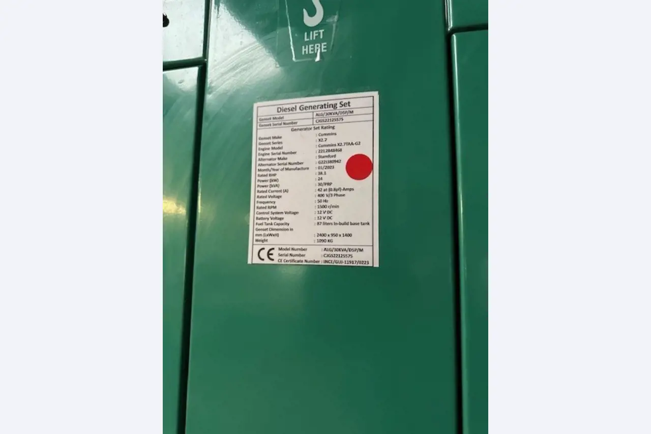 Mostly new, diesel-powered power generators-11
