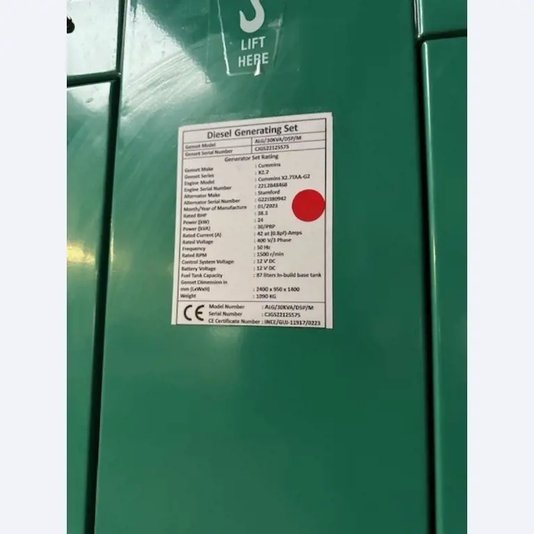Mostly new, diesel-powered power generators-11