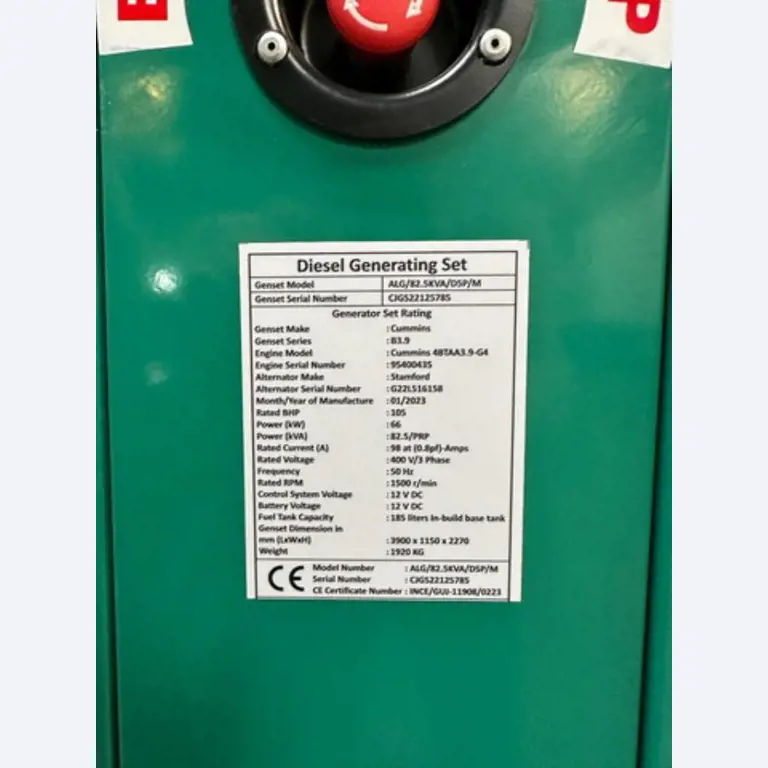 Mostly new, diesel-powered power generators-13