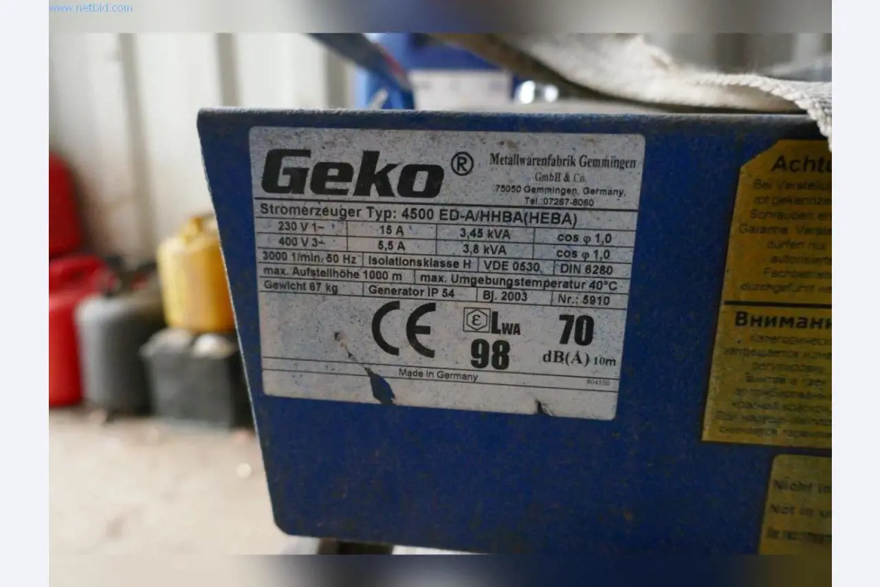 Maschinen, Betriebs- und Geschäftsausstattung, Warenvorräte, Montagematerial und Fahrzeuge (Bereich Stahlbau)-3