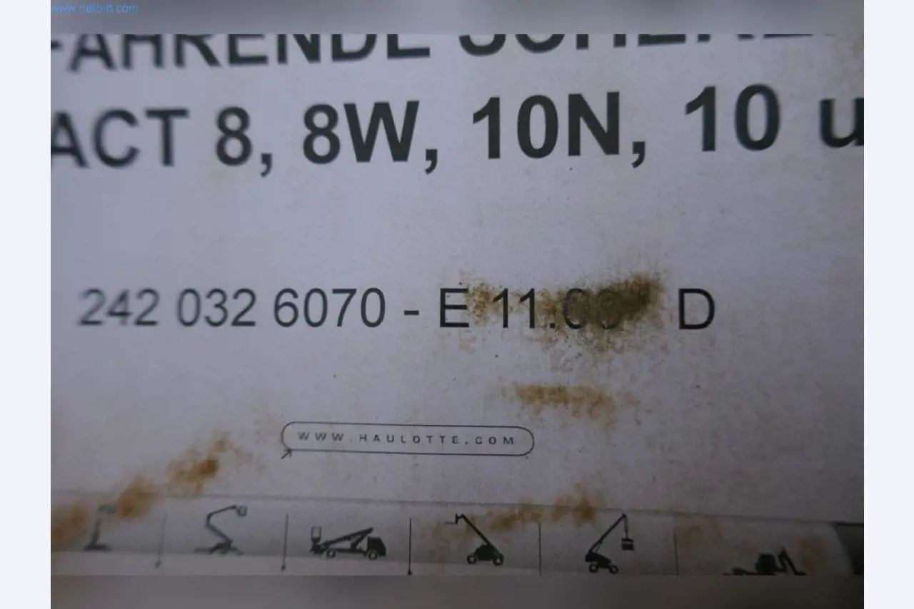 Maschinen, Betriebs- und Geschäftsausstattung, Warenvorräte, Montagematerial und Fahrzeuge (Bereich Stahlbau)-10