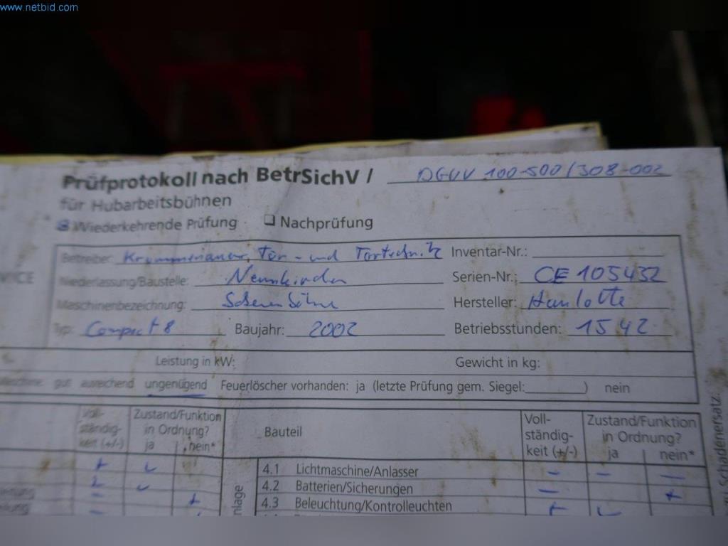 Machines, matériel d'exploitation, stocks, matériel de montage et véhicules (secteur de la construction métallique)-11