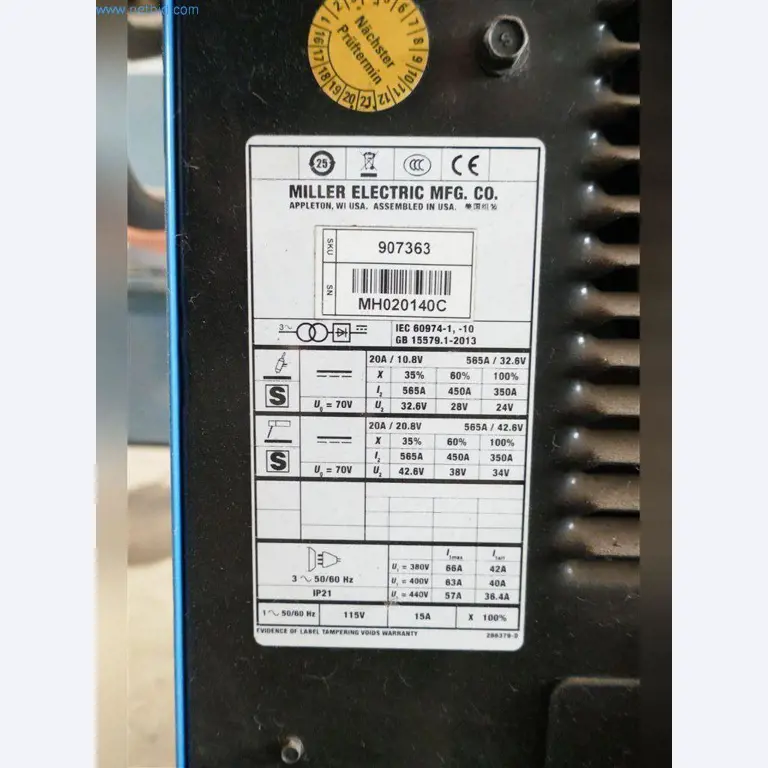 Maquinaria, equipos operativos y de oficina, existencias, materiales de montaje y vehículos-1