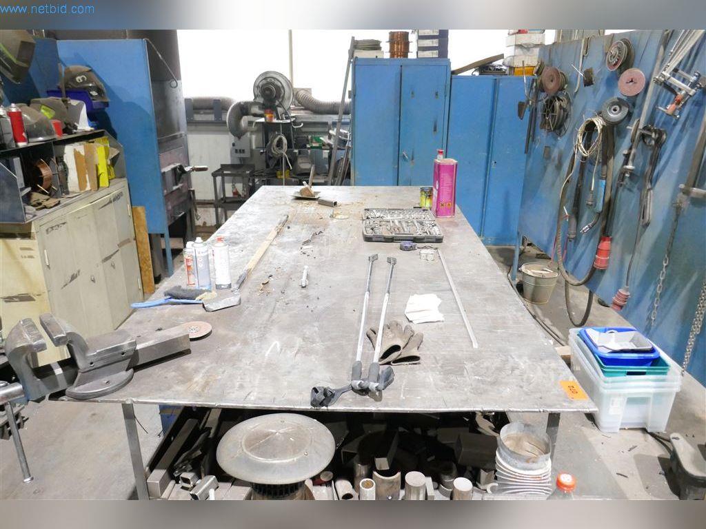 Maschinen, Betriebs- und Geschäftsausstattung, Warenvorräte, Montagematerial und Fahrzeuge (Bereich Stahlbau)-1