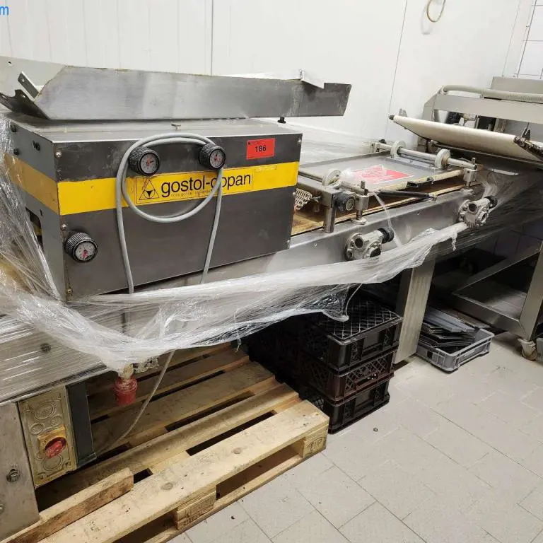 Lange vormmachine/lange rol Gostol-gopan Kanin 3 Inox Pokrovi