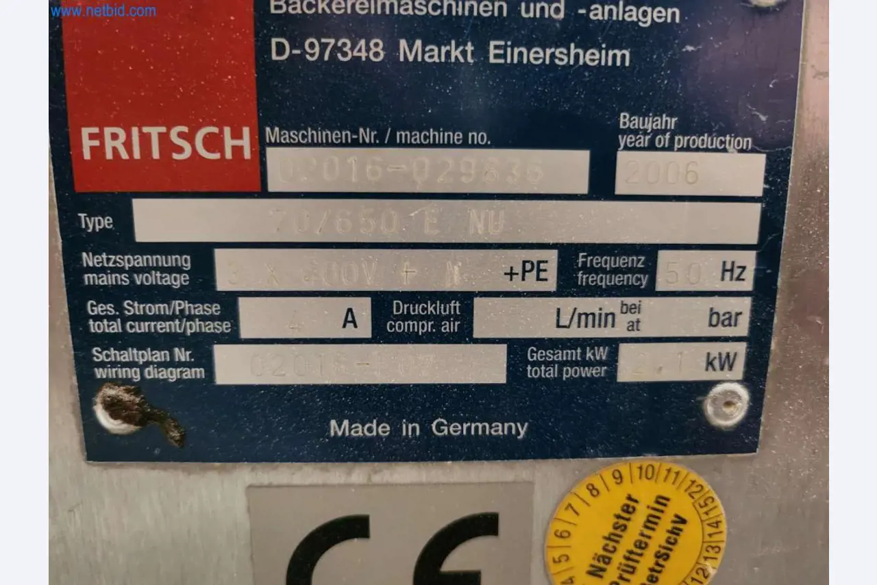 Machines entretenues d'un fabricant de produits de boulangerie-4