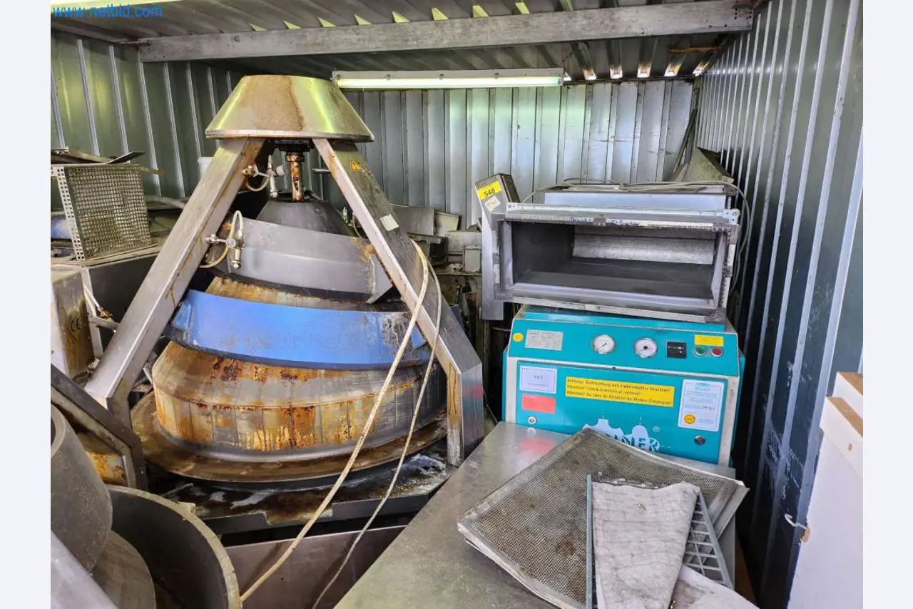 Máquinas bem conservadas de um fabricante de produtos de pastelaria-2