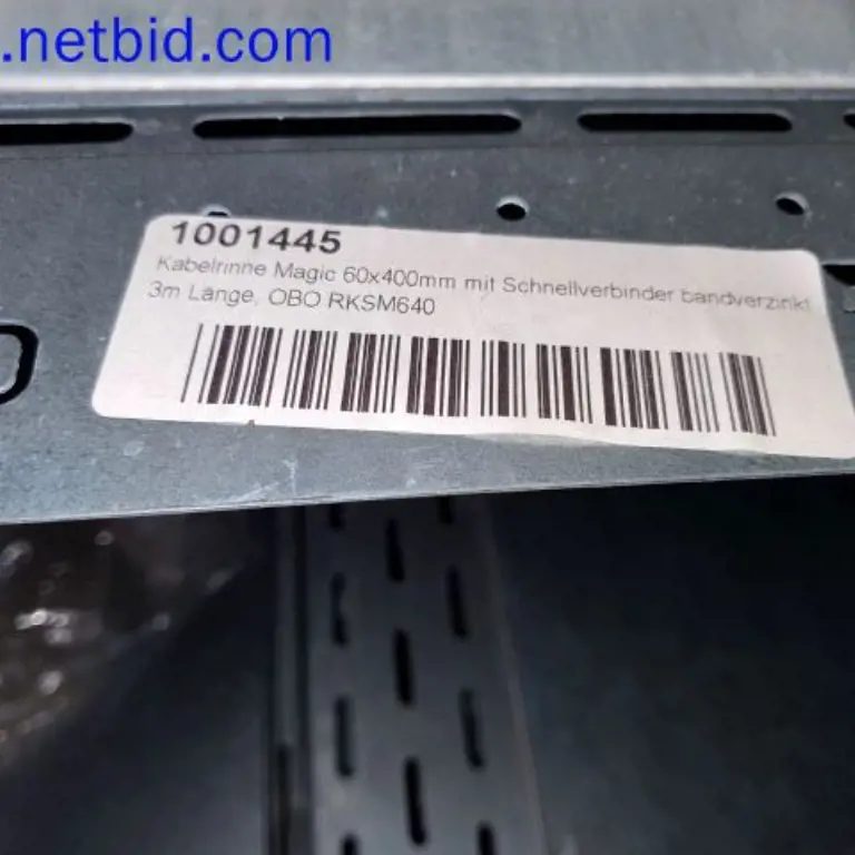 1 Posten Kabelové žlaby