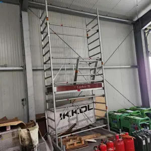 Aluminum quick-assembly scaffolding Layher