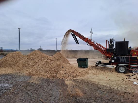 Horizontaler Holzhäcksler-20