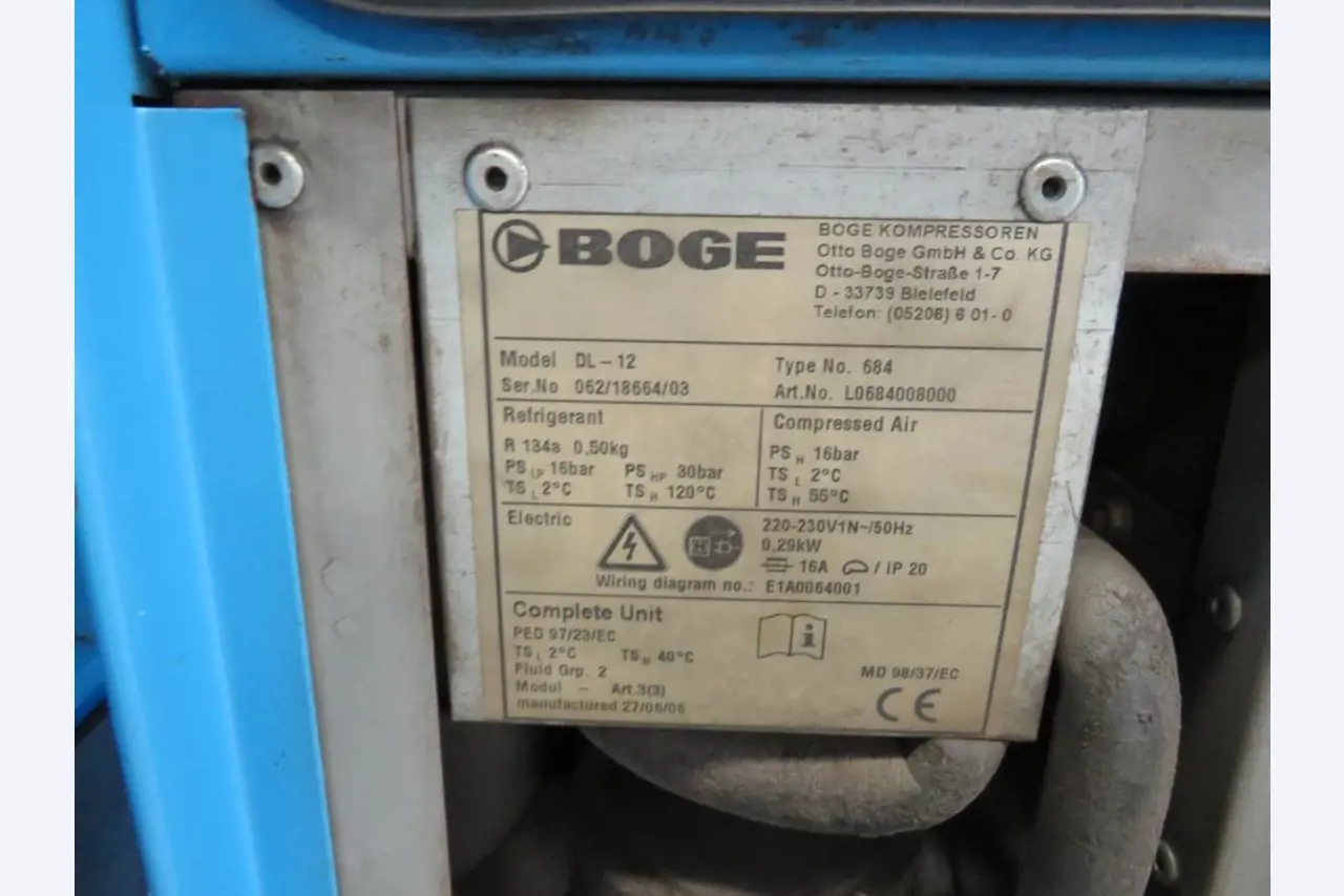 Varios compresores, generadores y secadores frigoríficos-6