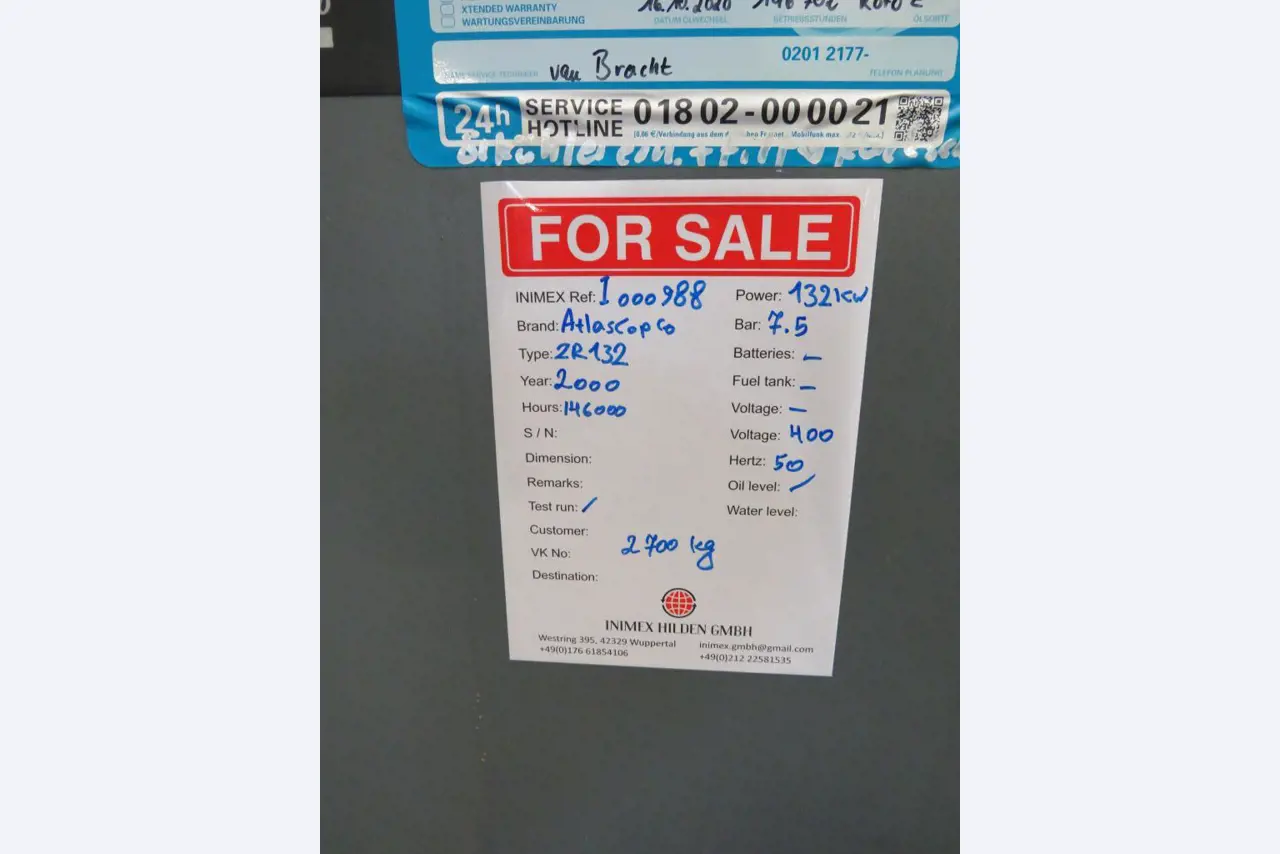 Various compressors, generators and refrigeration dryers-7