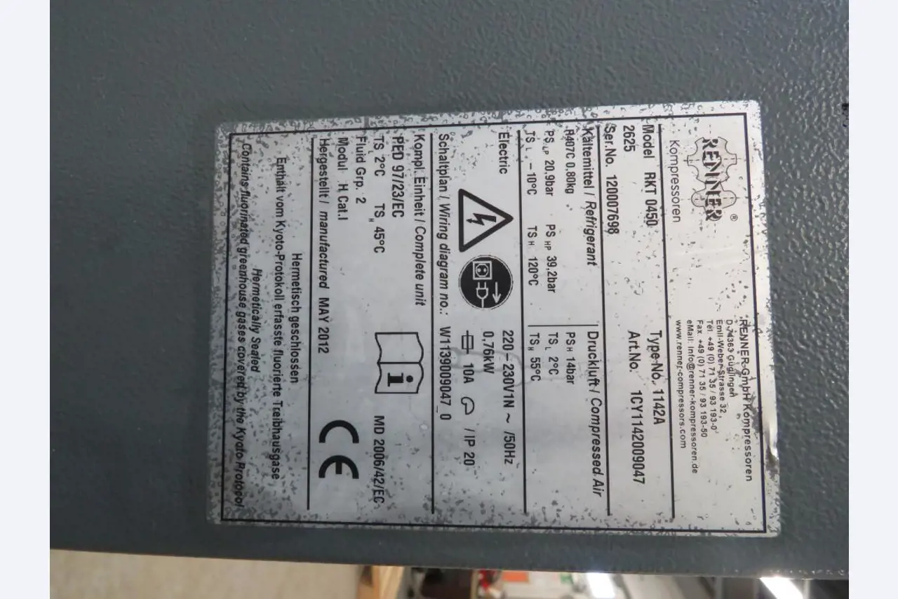 Varios compresores, generadores y secadores frigoríficos-5