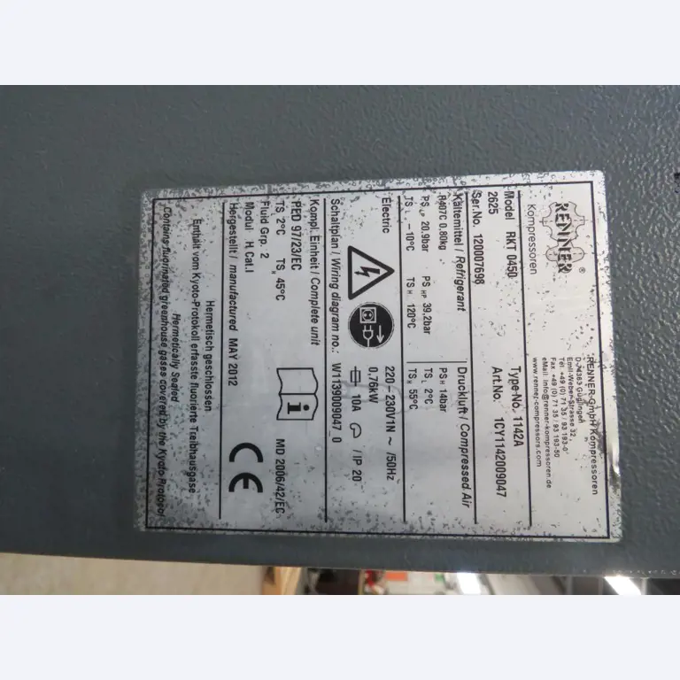 Varios compresores, generadores y secadores frigoríficos-5