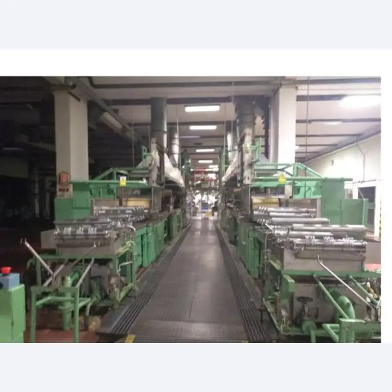 2 production lines for finishing synthetic textile fibers-2