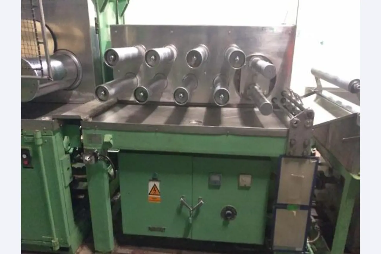 2 production lines for finishing synthetic textile fibers-3
