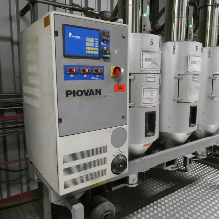 Granulattrocknungs- und förderanlage Piovan DSN524HE