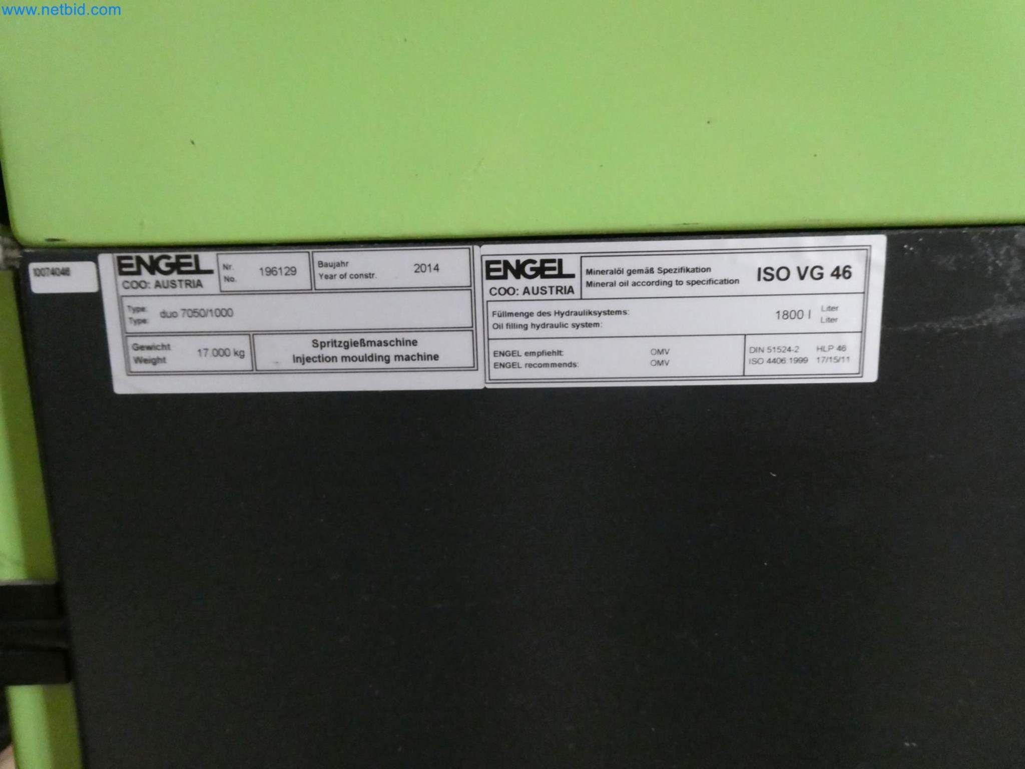 Engel Spritzgießmaschinen und Maschinen aus der Kunststoffindustrie-10