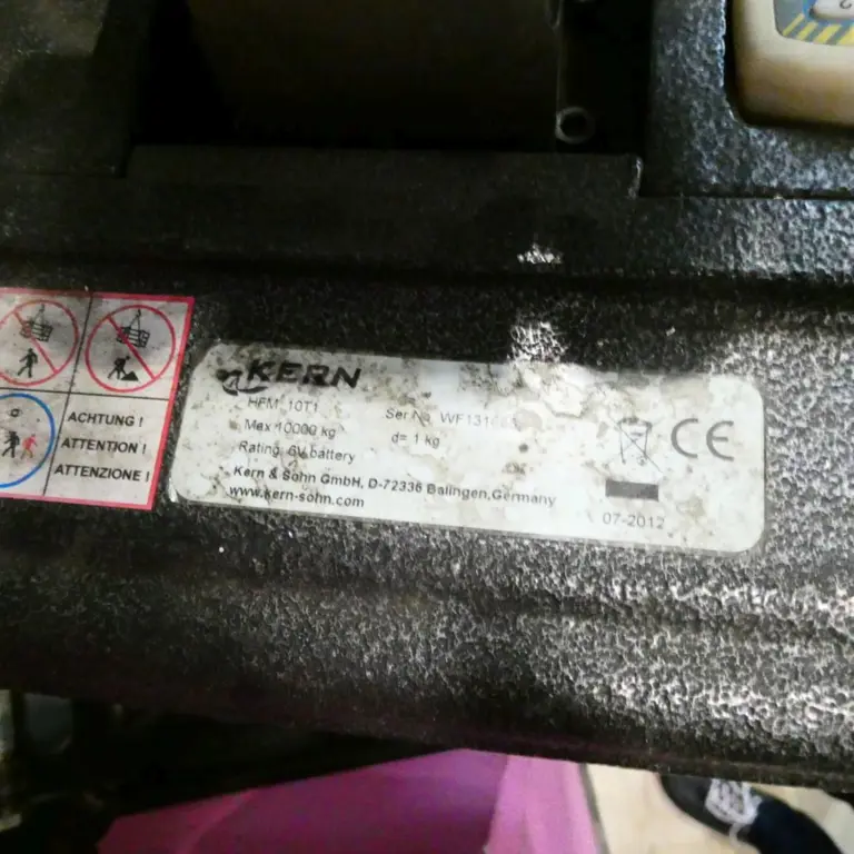 Kranwaage Kern HFM 10T1