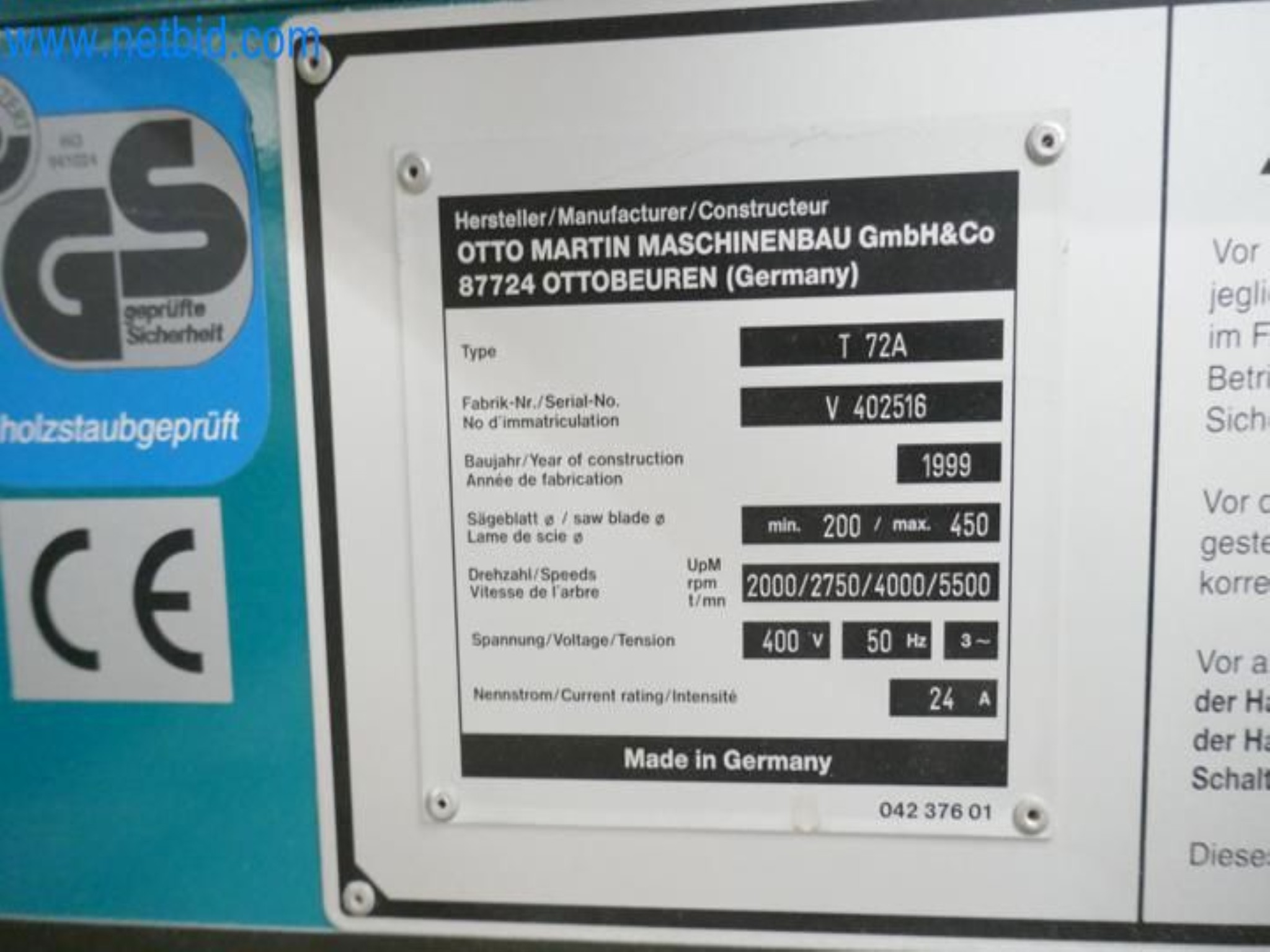 Máquinas del sector de la carpintería, construcción de ventanas y máquinas manuales-6